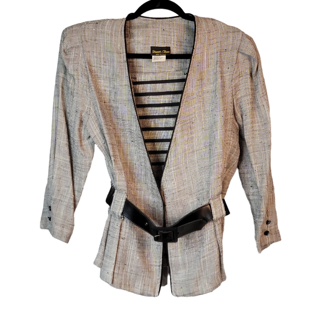 Stuart Alan Vintage 80's Fashion Streetwear Formal Fashion Blazer OS